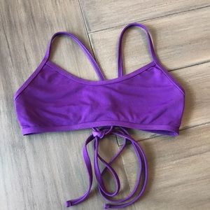 Jolyn purple Harrison top
